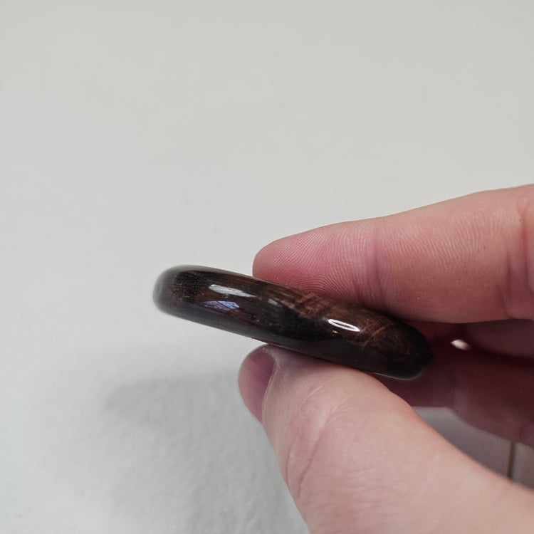 Red Tiger's Eye Worry Pocket Stone Crystals BONUS INFO CARD Gifts