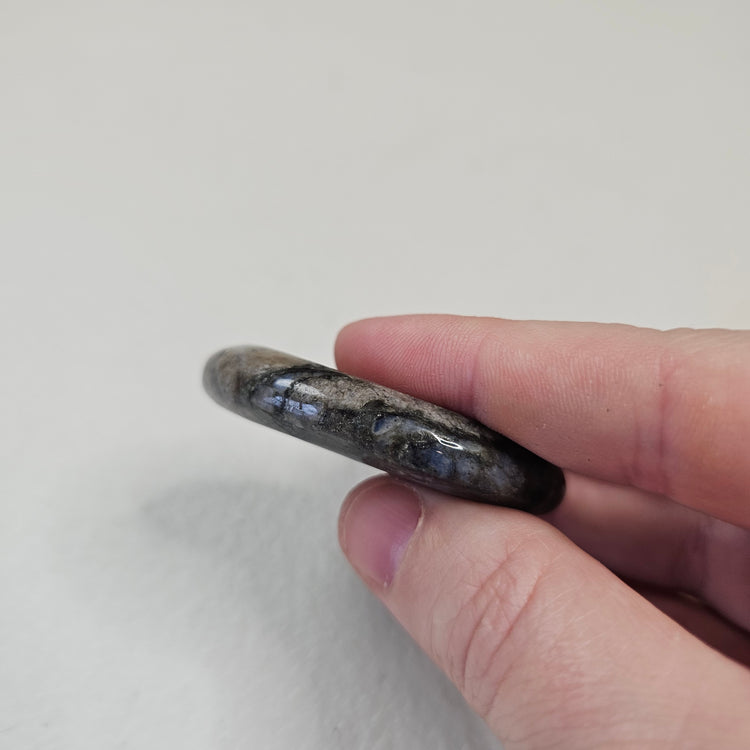 Que Sera Handcrafted Thumb Pocket Stone Anxiety Relief Comfort Gifts BONUS Info Card Gift