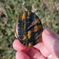 Tiger's Eye Worry Pocket Stone BONUS Info Card Gifts
