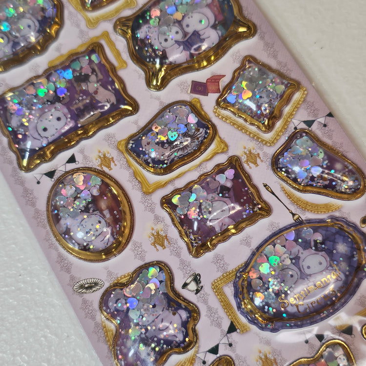 San-x Sentimental Circus Stickers Sticker Sheet Shaka Shaker Kawaii Japan