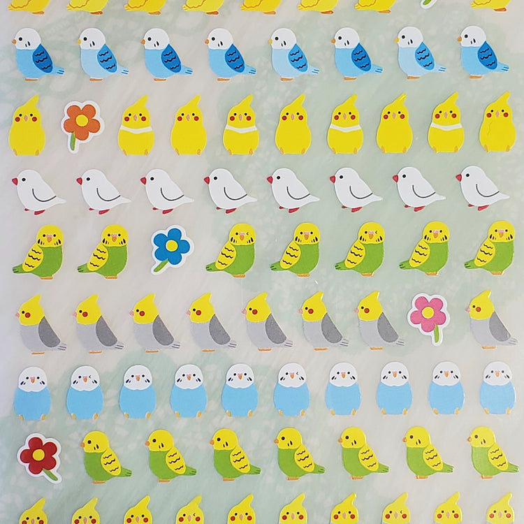Birds Japan Inc. Stickers Sticker Sheet Kawaii Japan Collectible Cute Gifts