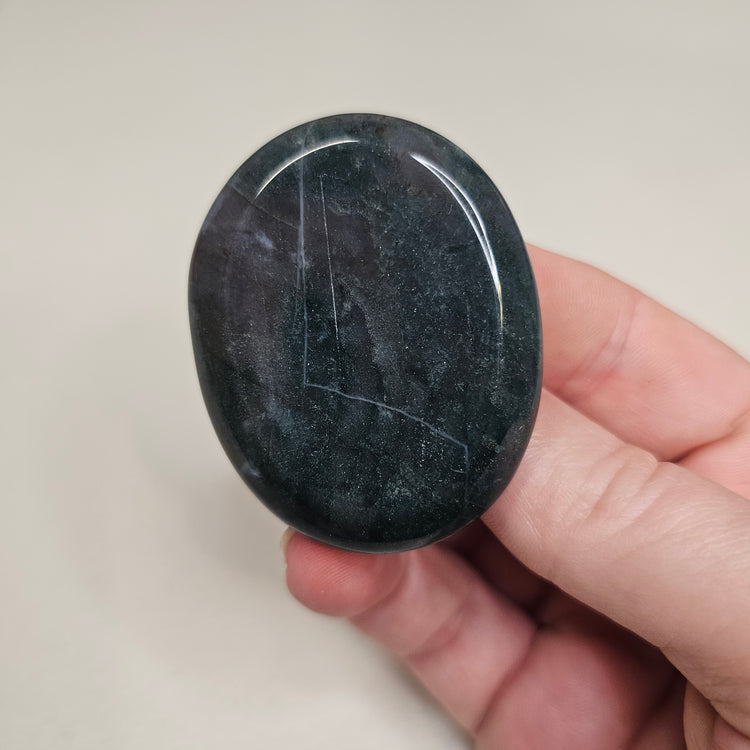 Ocean Jasper Worry Pocket Stone Crystals Mineral Stones BONUS INFO CARD