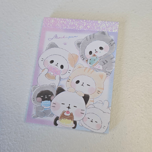 Mochipan Kamio Japan Mini Memo Pad Kawaii Stationery Collectible Gifts