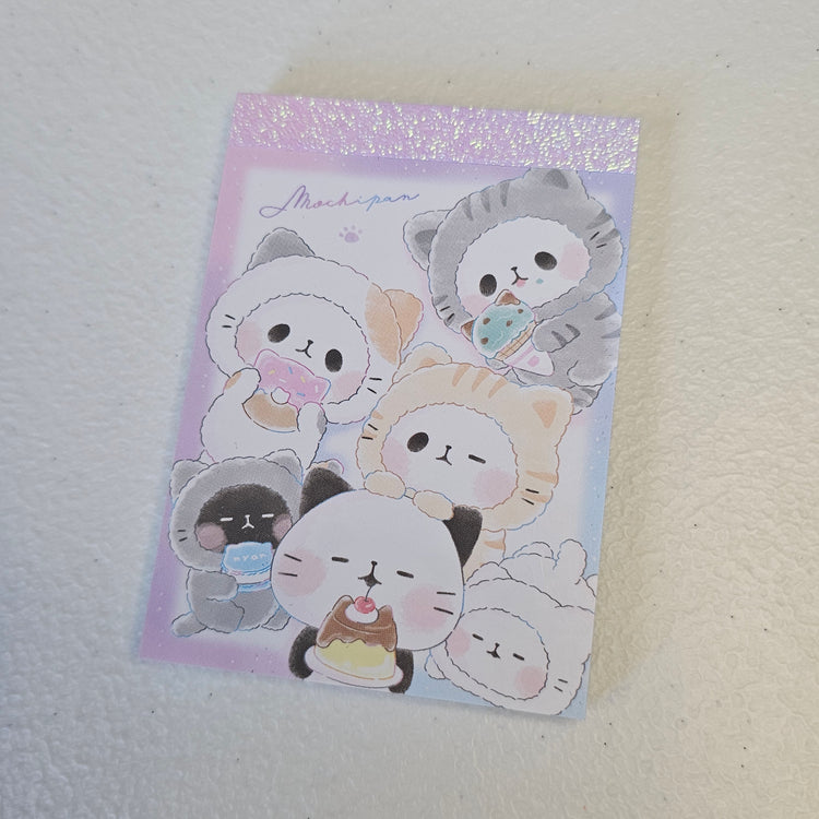 Mochipan Kamio Japan Mini Memo Pad Kawaii Stationery Collectible Gifts