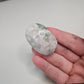 Green Flower Agate Palm Pocket Stone Crystals Minerals Stones Natural