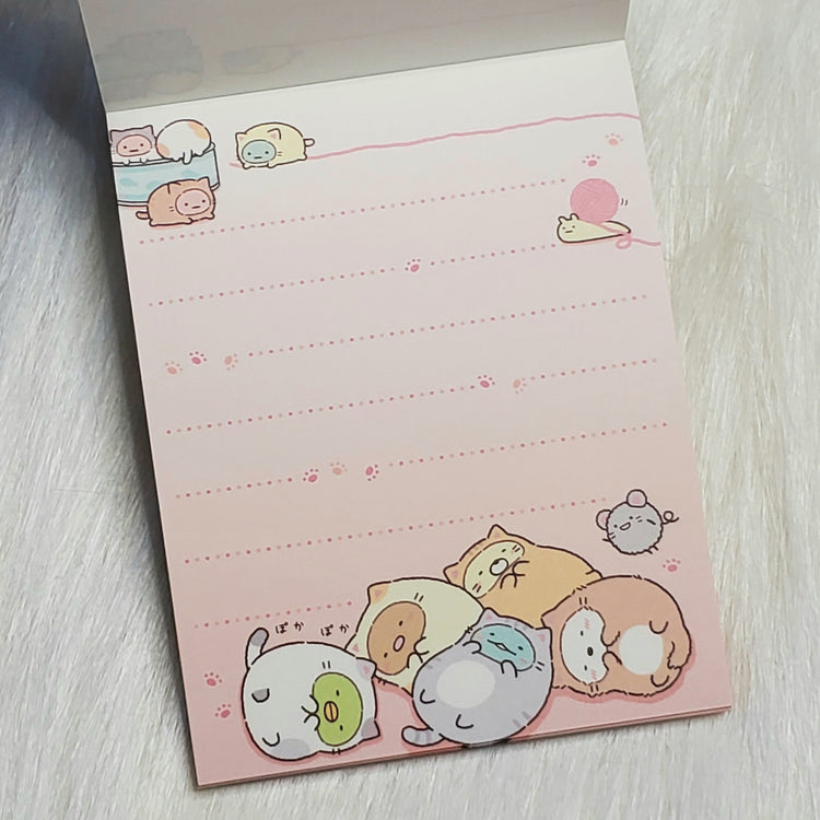 Sumikko Gurashi Mini Memo Pad Stationery Collectible Gifts Pre-owned 2016 CC