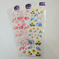 Vintage Kawaii Stickers Sticker Sheet LOT (3) Japan Collectible Cute Gifts