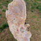 Beautiful Pink Amethyst on Stand BONUS Info Card Crystals Minerals Specimen Nature