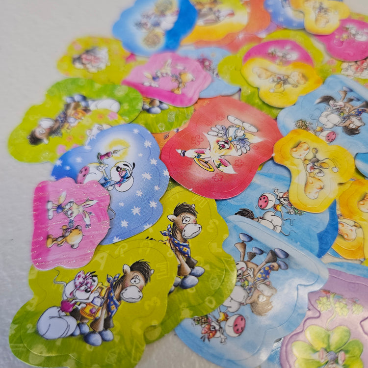 Diddl Cartoon Character Kawaii Sticker Flakes LOT (49) Sack Gifts Collectible Japan