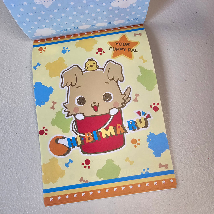 Chibimaru Large Memo Pad Kawaii Stationery Notepad Used Deadstock