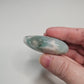 Green Flower Agate Palm Pocket Stone Crystals Minerals Stones Natural