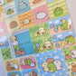 Sumikko Gurashi Sticker Sheet Kawaii Stationery Collectible Gifts
