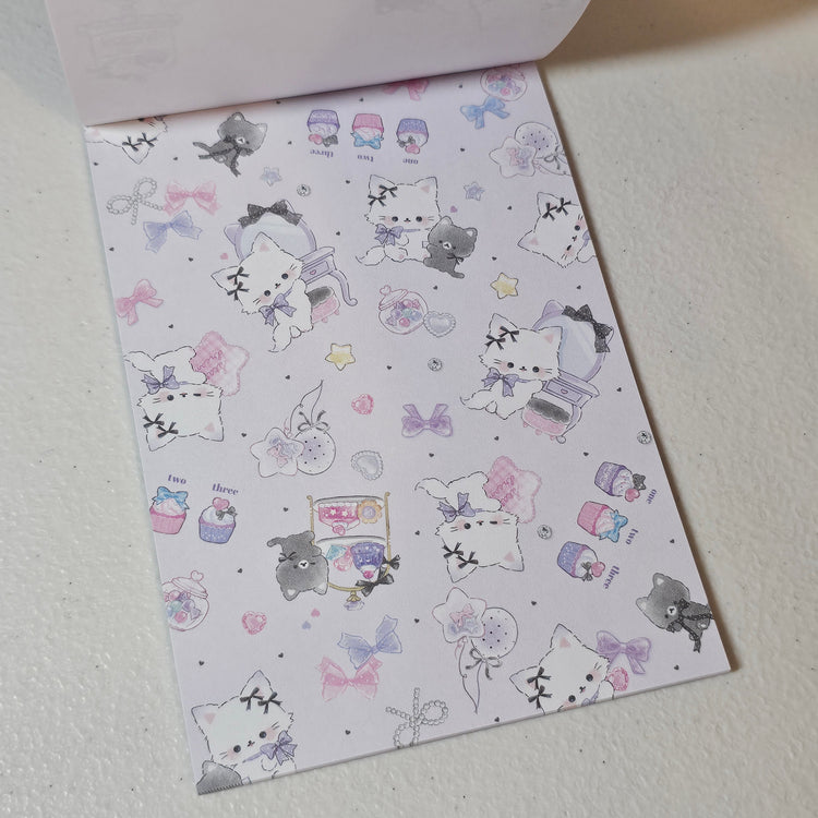 Crux Charming Room Large Memo Pad Kawaii Stationery Notepad Collectible Gifts