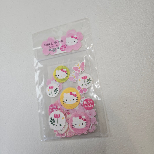 Hello Kitty Kawaii Stickers Sticker Sack Vintage Japan Collectible Deadstock