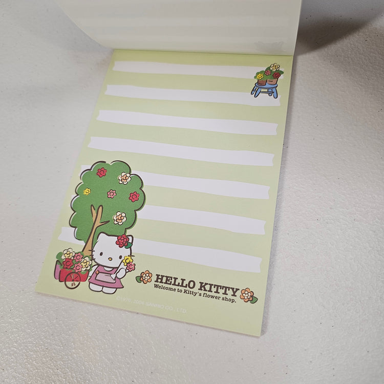 Hello Kitty Large Memo Pad Kawaii Stationery Notepad Collectible Dead Stock