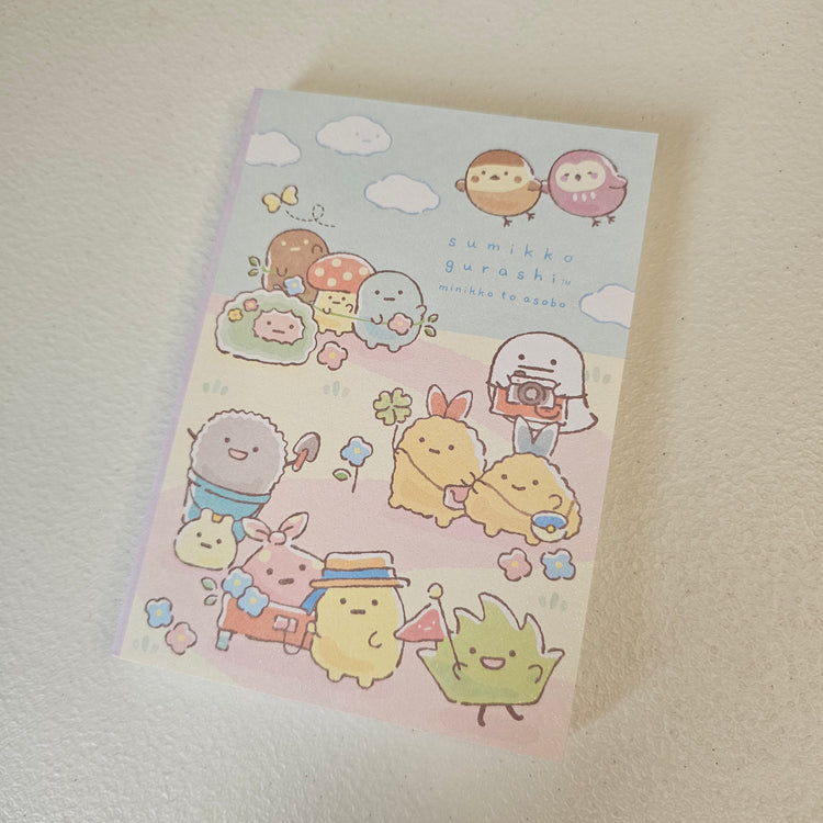 San-x Sumikko Gurashi Large Memo Pad Kawaii Japan Back To School Gifts Beautiful Unique Designs 2021 Stationery Design