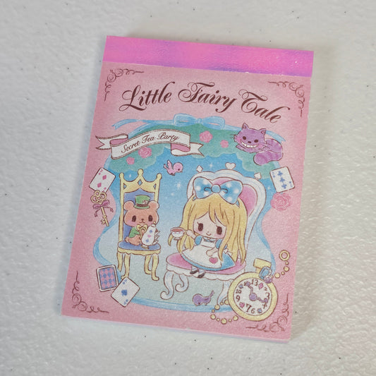 Little Fairy Tale Q-lia Mini Memo Pad Japan Kawaii Stationery Collectible Gifts