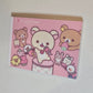 San-x Rilakkuma Korilakkuma Large Memo Pad Kawaii Japan