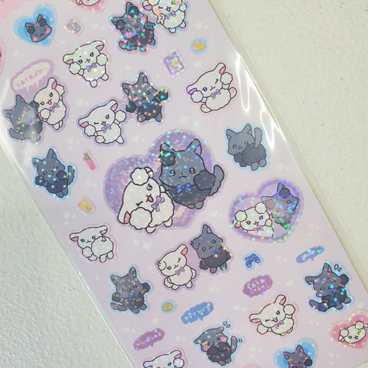 Cheer Cheer Lambs Stickers Sticker Sheet Kawaii Japan Collectible Cute Gifts