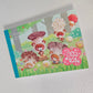 Kinoko no Mori Large Memo Pad Rain Kawaii Stationery Notepad Used