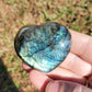 Flashy Labradorite BONUS INFO CARD Crystals Minerals Specimen Collectible