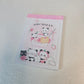 Mochipan Mini Memo Pad Kawaii Stationery Collectible Gifts