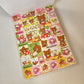 Rilakkuma Large Memo Pad Sticker Page Kawaii Stationery Notepad Collectible Used