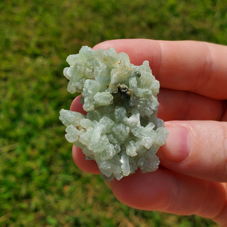 Natural Prehnite Specimen Crystals Minerals Stones Natural Flashy