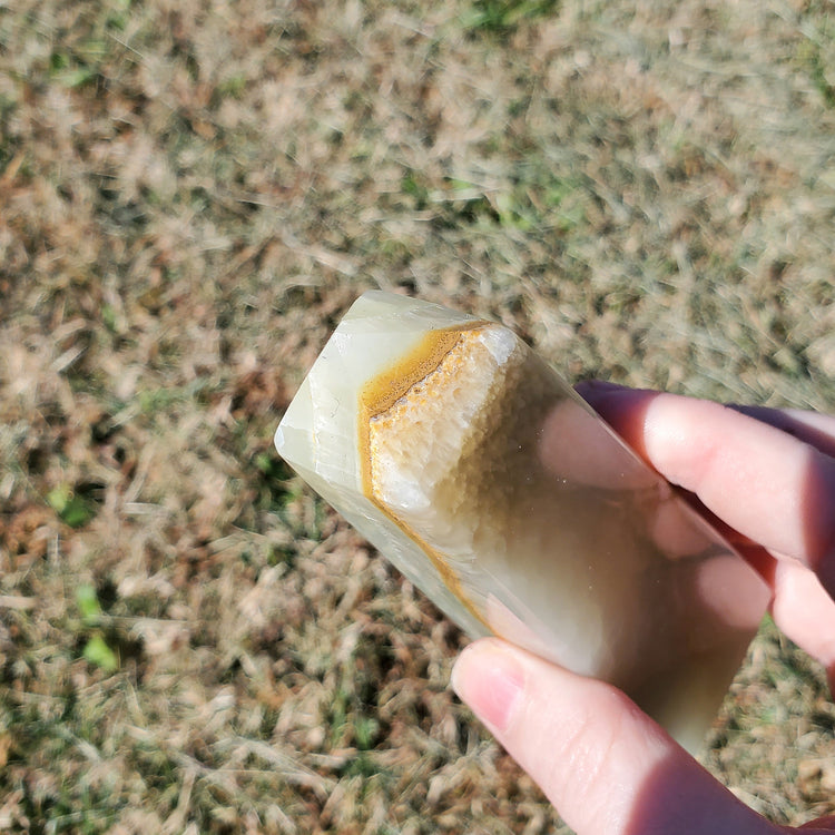 Green Onyx Tower Obelisk Crystal Gift Gorgeous Quality