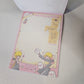 Horror House Large Memo Pad Postcard Sticker Page Kawaii Stationery Notepad Used