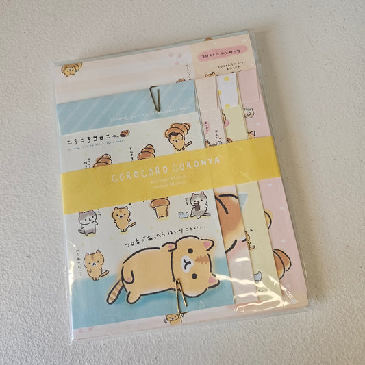 Corocoro Coronya San-x Letterset stationery Set Kawaii Japan Mail Letter Writing
