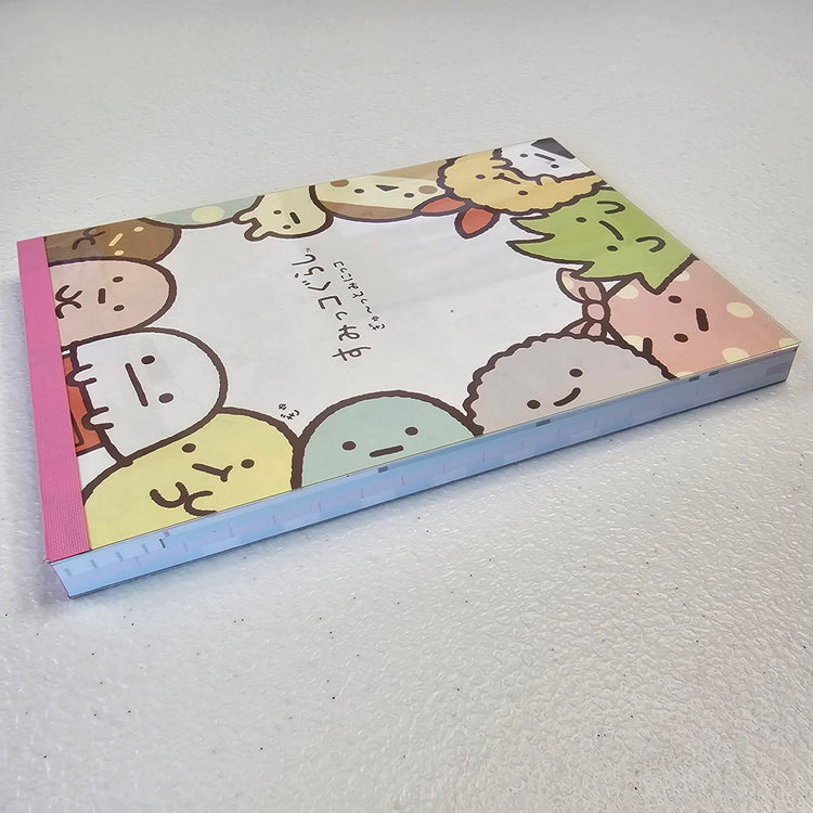 Sumikko Gurashi Memo Pad Sticker Page Kawaii Stationery Collectible Gifts Used