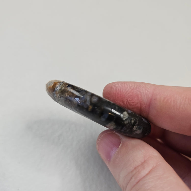 Que Sera Handcrafted Thumb Pocket Stone Anxiety Relief Comfort Gifts BONUS Info Card Gift