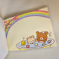 Rilakkuma Large Memo Pad Sticker Page Kawaii Stationery Notepad Collectible