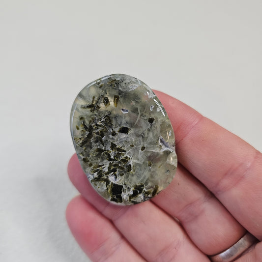 Prehnite Worry Pocket Stone Crystal Gifts