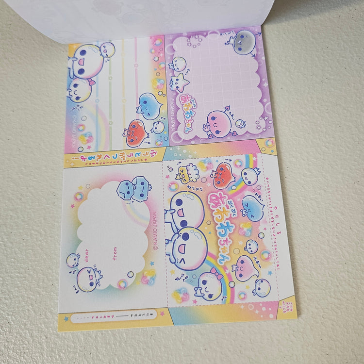 Awawa chan Memo Pad Kawaii Stationery Collectible Gifts