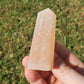 Peach Selenite Crystals Minerals Stones Natural Specimen Collectible