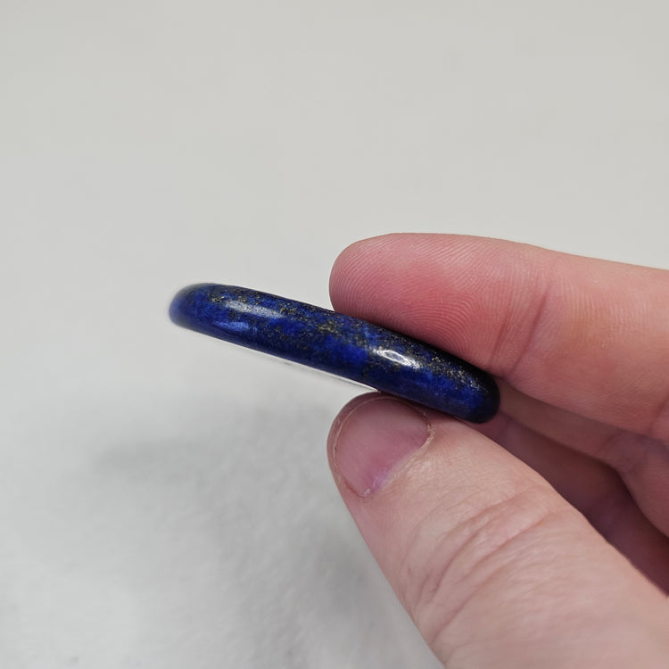 Lapis Lazuli Worry Pocket Stone Pyrite Crystal BONUS Info Card Gifts