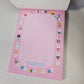 Usacolle Large Memo Pad Sticker Page Kawaii Stationery Notepad Collectible Gifts