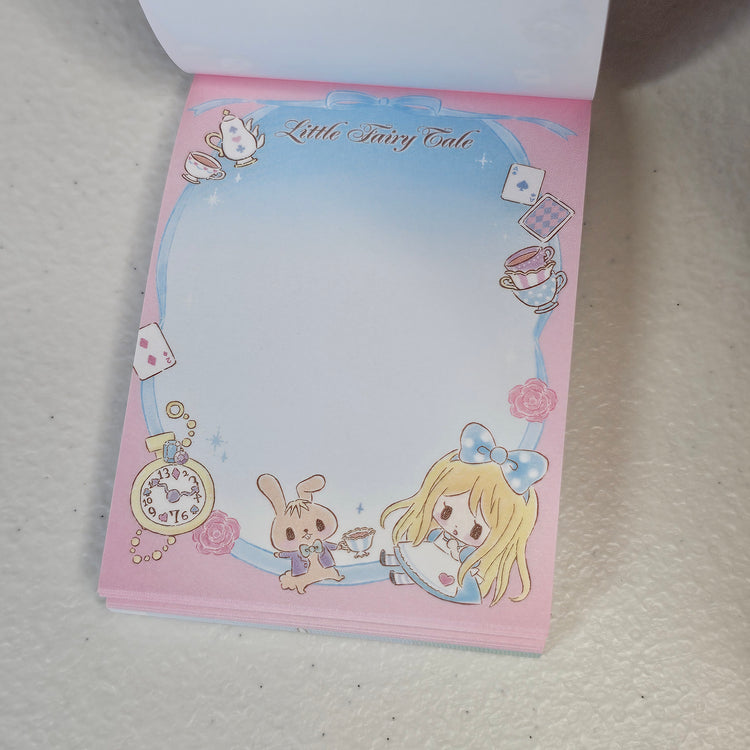 Little Fairy Tale Q-lia Mini Memo Pad Japan Kawaii Stationery Collectible Gifts