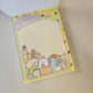 Sumikko Gurashi Memo Pad Kawaii Sticker Page Stationery Collectible Gifts Used