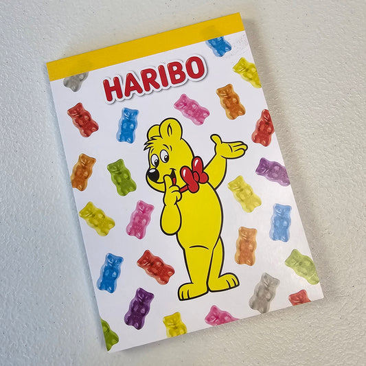 Haribo Memo Pad Kawaii Stationery Collectible Gifts