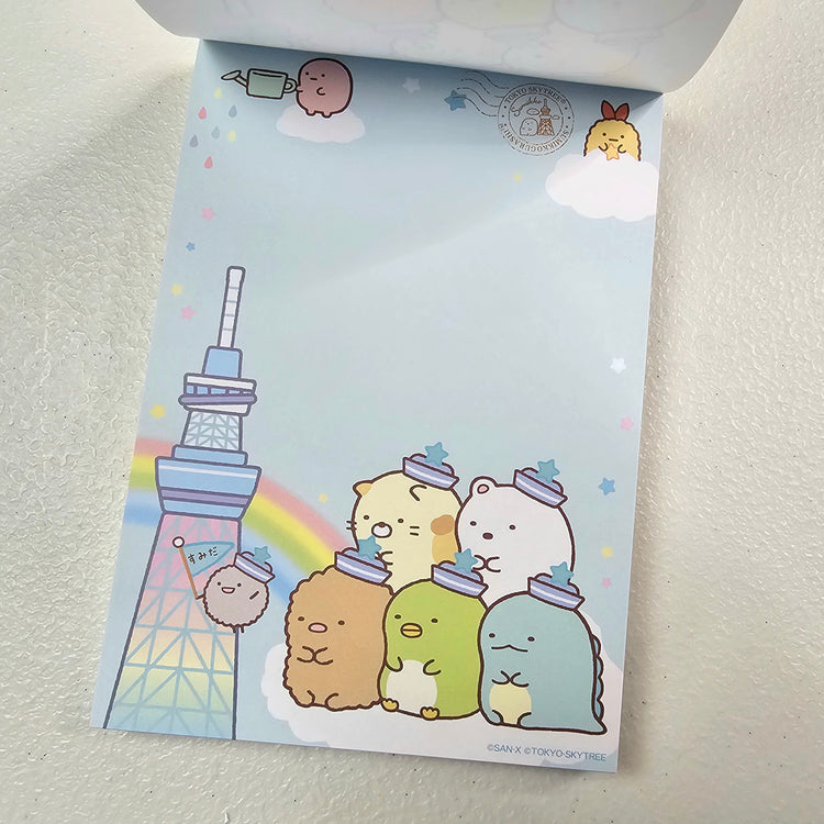 San-x Sumikko Gurashi Large Memo Pad Kawaii Japan