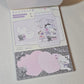 Crux Charming Room Large Memo Pad Kawaii Stationery Notepad Collectible Gifts