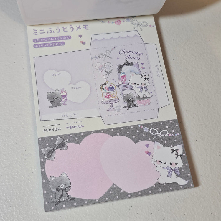 Crux Charming Room Large Memo Pad Kawaii Stationery Notepad Collectible Gifts