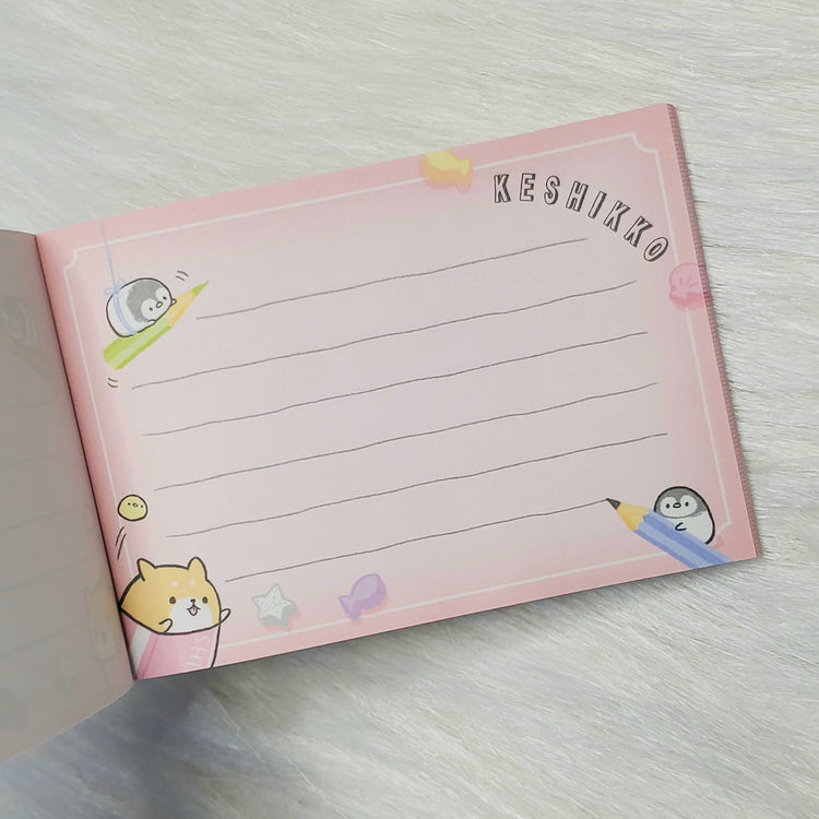 Keshikko Mini Memo Pad Crux Stationery Collectible Gifts