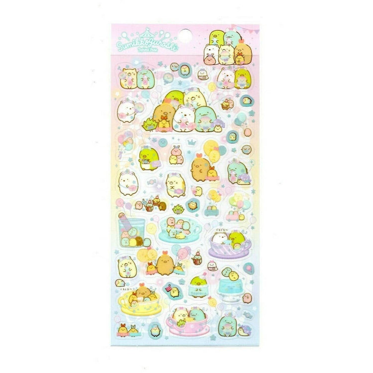 San-x Sumikko Gurashi Tapioca Park Sticker Sheet stickers Japan LOT (2)