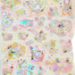 San-x Sentimental Circus Stickers Sticker Sheet Japan Kawaii Stationery Holographic