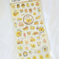 Kiiroitori Muffin Cafe Rilakkuma Sticker Sheet stickers Japan Cute Kawaii Gifts Collectible 2019