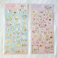 San-x Shippo's Diner Sumikko Gurashi Stickers Sticker Sheet Japan 2021 Kawaii